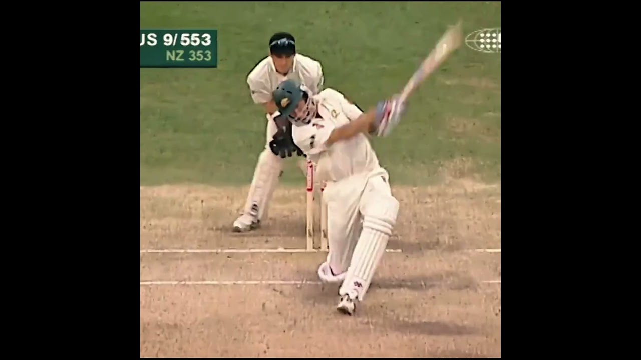 When Glenn McGrath hit his 1st ever Six and Maiden Fifty in test Career _ Explained