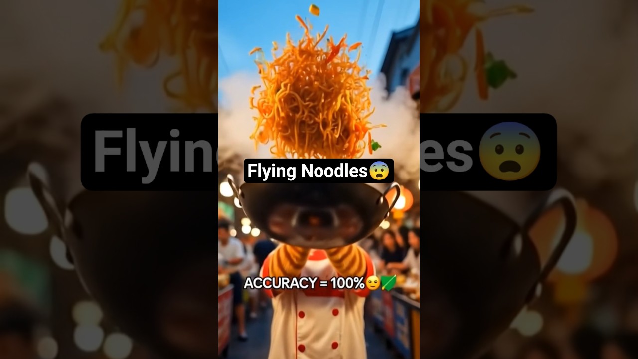 AI Cat Chef Makes Pad Thai 🇹🇭 | Thailand Street Food | Meowixa 