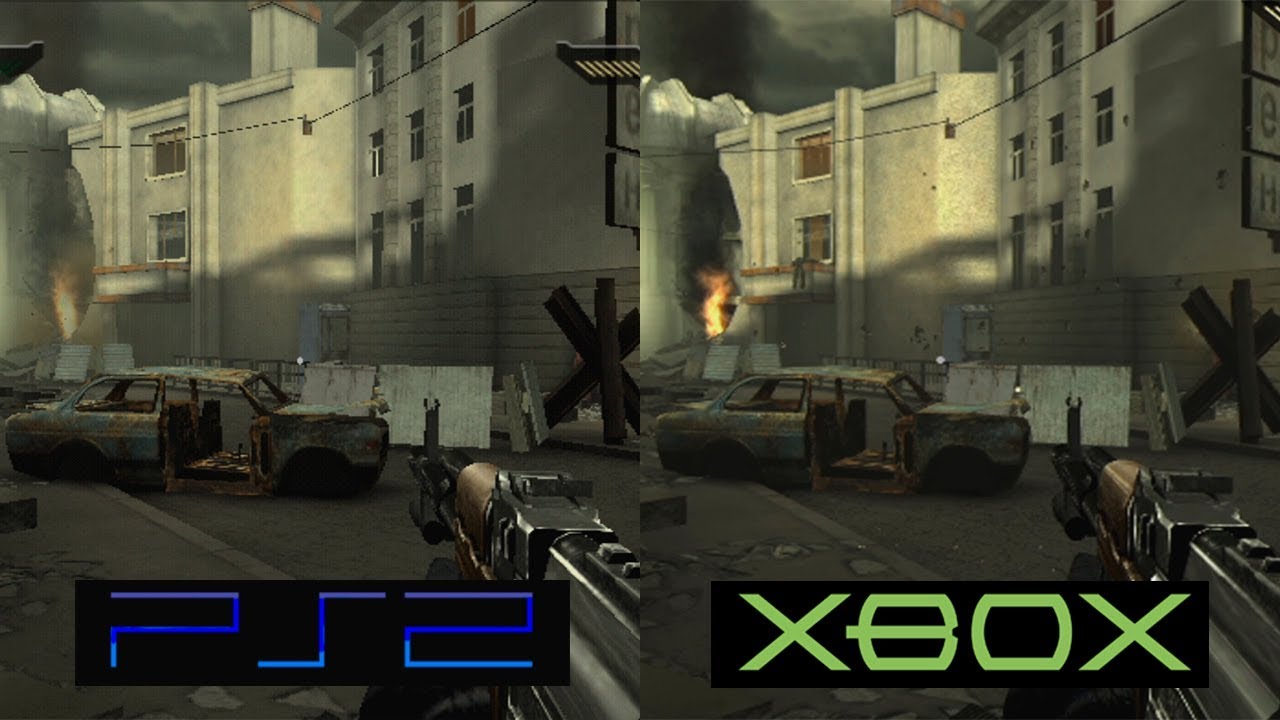 BLACK | PS2 VS Xbox | Graphics Comparison | Comparativa - YouTube