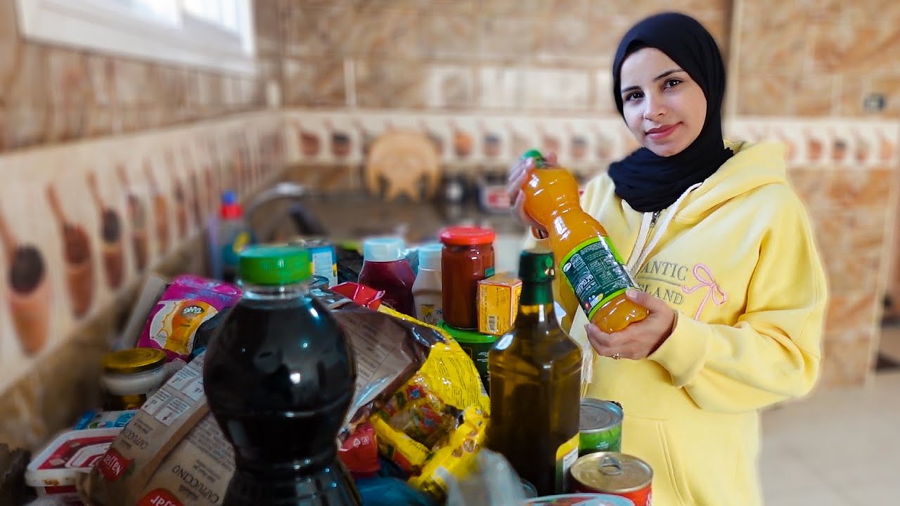 انتقلنا لبيت جديد..عرض مشتريات ومقاضي رمضان 🌙2026