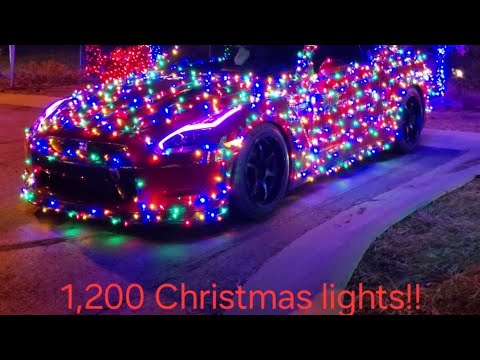 Christmas lights on car tutorial & how to make your car light up ...