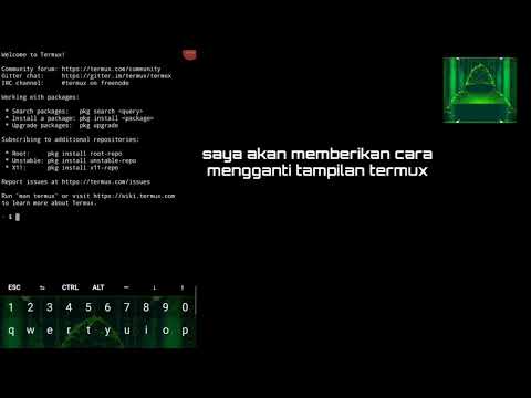 Merubah tampilan termux jadi keren dan sesuai keinginan ||termux