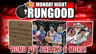 MONDAY NIGHT RUN!! - Live Breaks!! | Select NBA + Bowman MLB + Bomb Pots & More! (MNR-11-16)