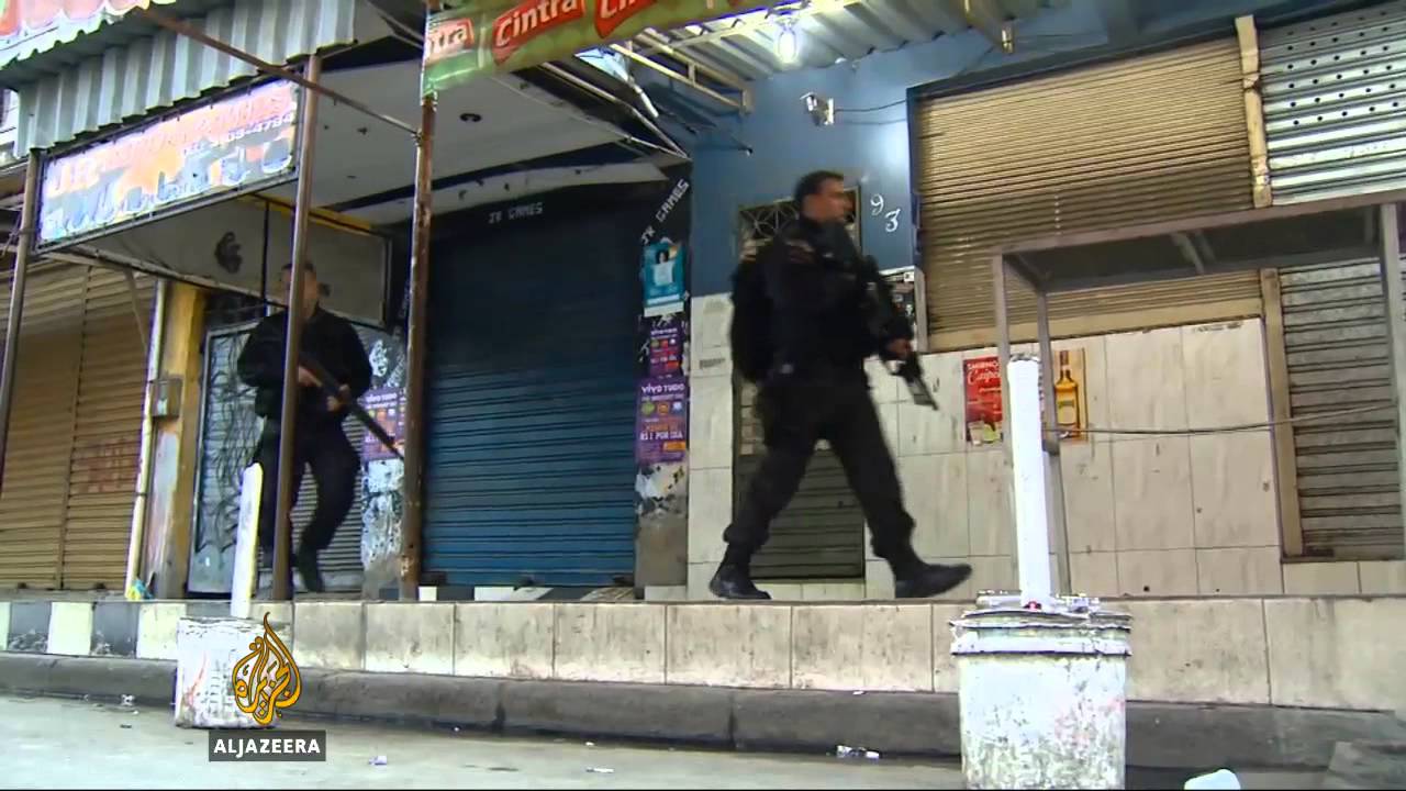 مداهمة واسعة النطاق في أحد الأحياء الفقيرة في ريو