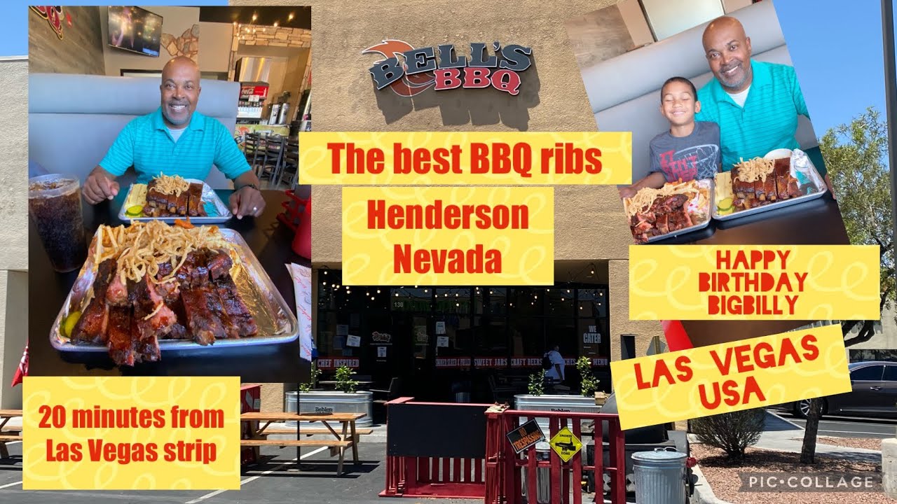 Bell’s BBQ BigBilly Birthday Treat Best Baby Back Ribs in Nevada