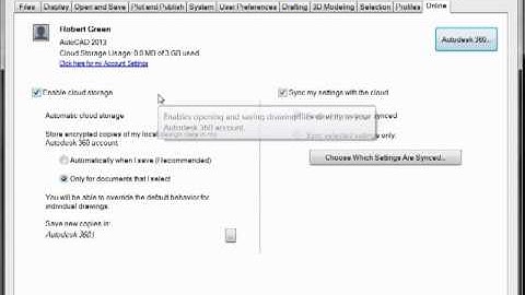 Autodesk 360: Online Options