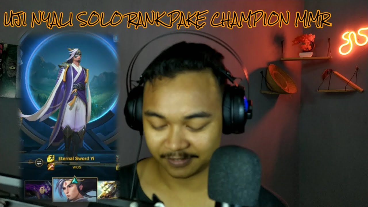 Uji nyali solo rank pake hp kentang League Of Legends - YouTube