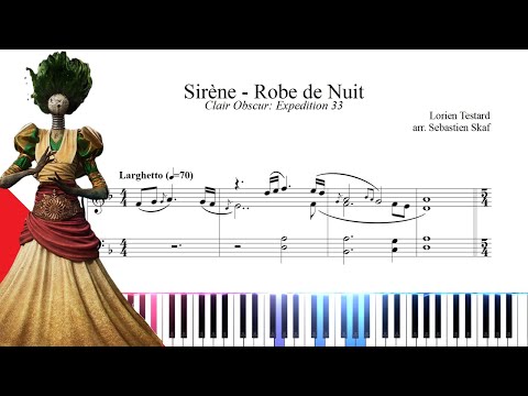 Sirène ‐ Robe de Nuit - Clair Obscur: Expedition 33