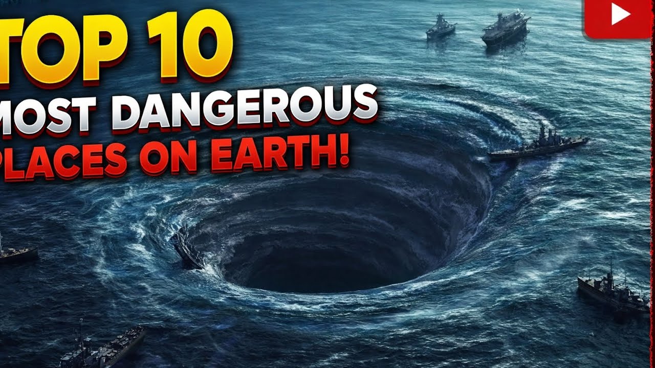Top 10 most dangerous place on earth - YouTube