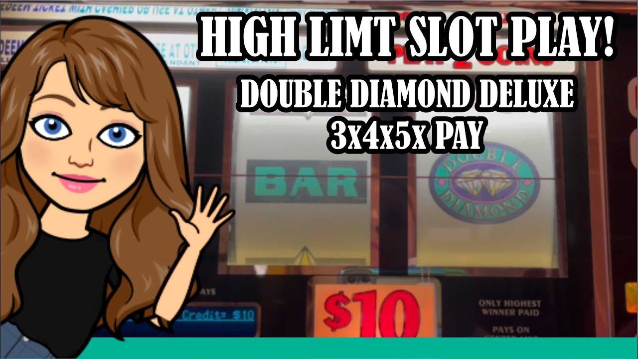 🍀High Limit Live Slot Machine Play 🎰 DOUBLE DIAMOND & 3X4X5X PAY