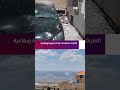 غارات عنيفة ونزوح