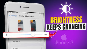 How to Solve brightness Keeps Changing issue on iPhone 8 Plus | Disable Auto Brightness