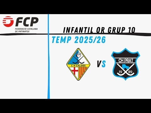 Club Hoquei Caldes 🆚 Club Hoquei Prat (Infantil)