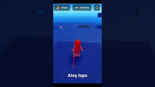 Roblox Ateş Topu oyunu #music #game #roblox #robloxshorts #cover #love #singer #song screenshot 3