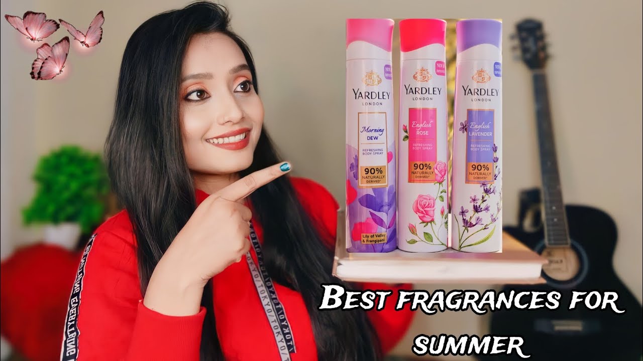 Yardley London body spray | Yardley London Deo Tripack English lavender, English Rose & Morning Dew