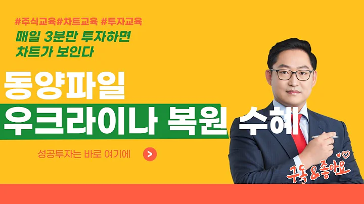동양파일 228340 우크라이나 복원 수혜 [매일 3분만 투자하면 차트가 보인다]