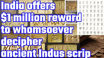 Indus Script: Unlocking Ancient Mysteries