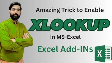 How to enable Xlookup Function in MS Excel for free || Add Xlookup with free ADD-INS