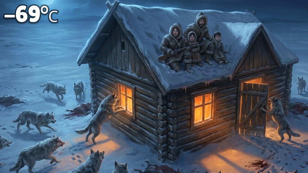 Life at –69°C | 300 Wolves Surrounded Our House and Tried to Break In