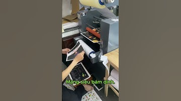 In menu nhựa siêu chống nước