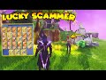 Lucky Scammer Has a MYTHIC COIN! (0.000001% chance)