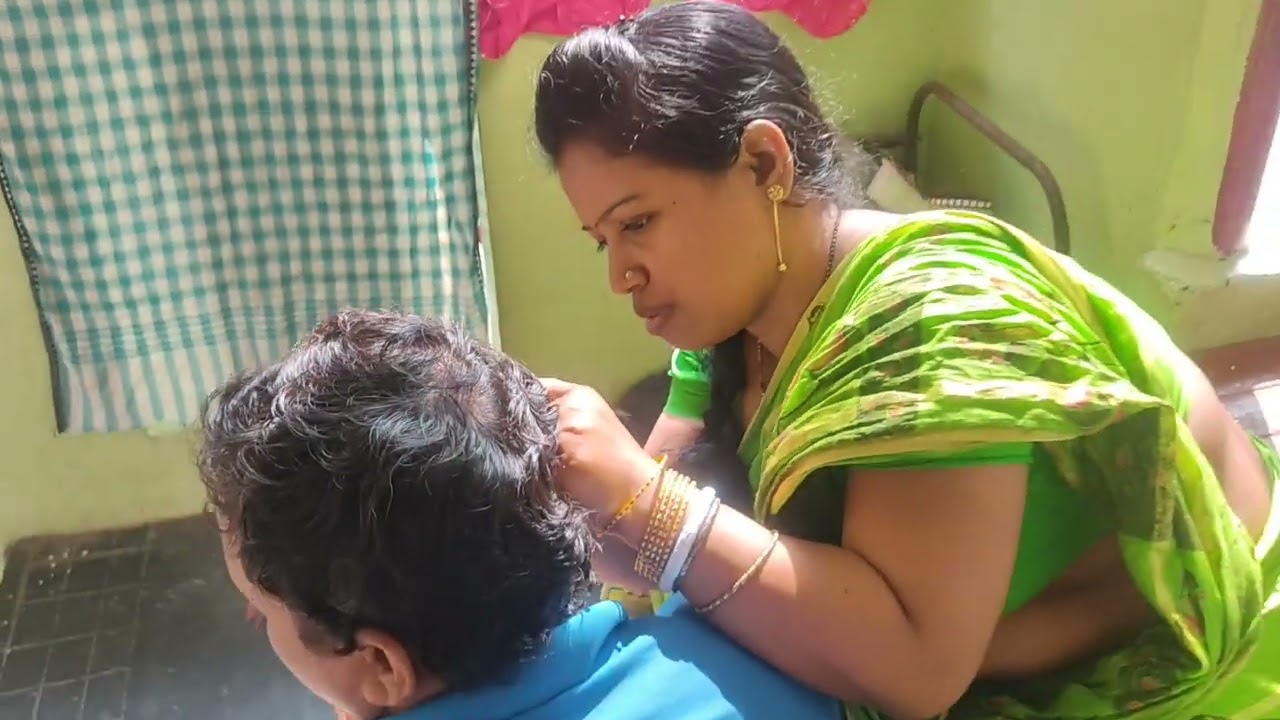 Husband's ear care and Nit picking