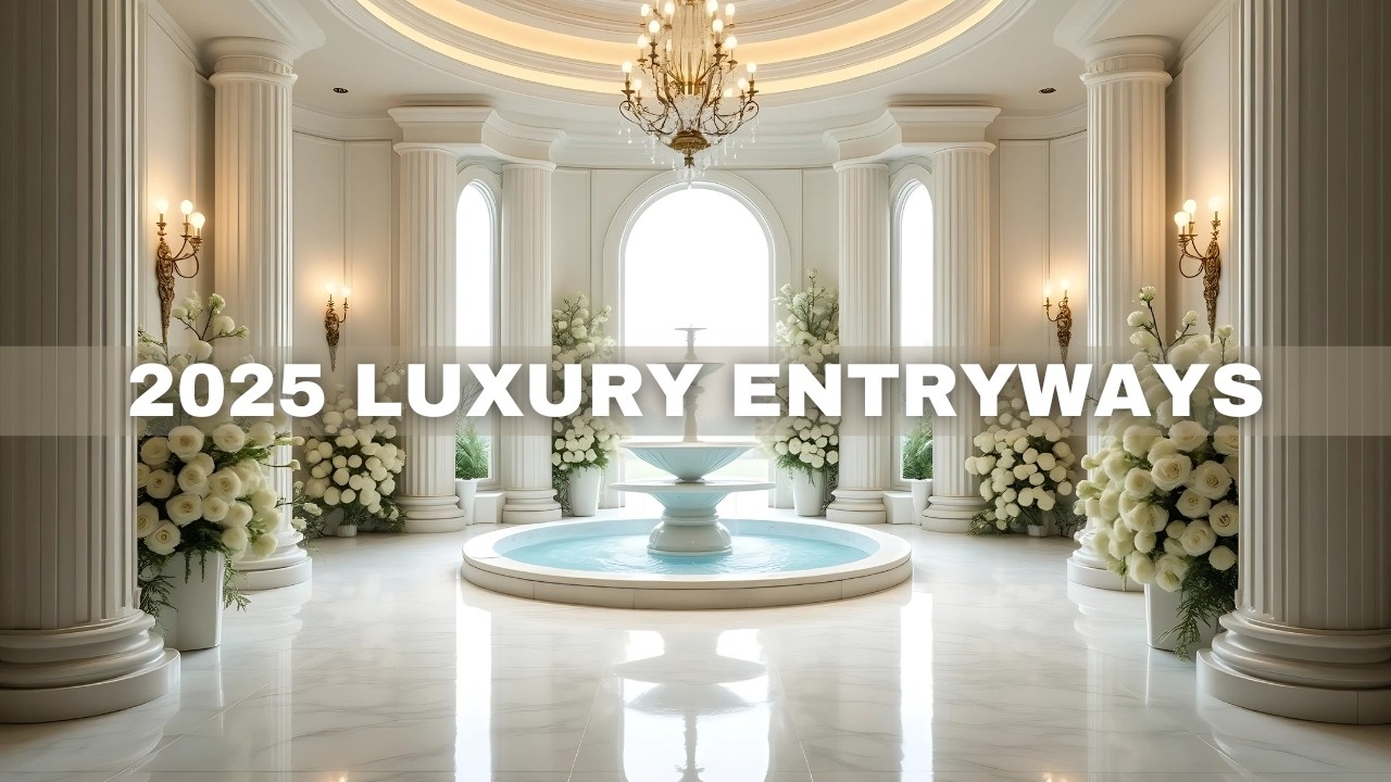 Luxury Entryway Trends for 2025: Sophisticated Interior Designs That ...
