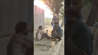 serving humanity A helping hand to a forgotten soul #youtubeshorts #help #motivation#humanity #ngo