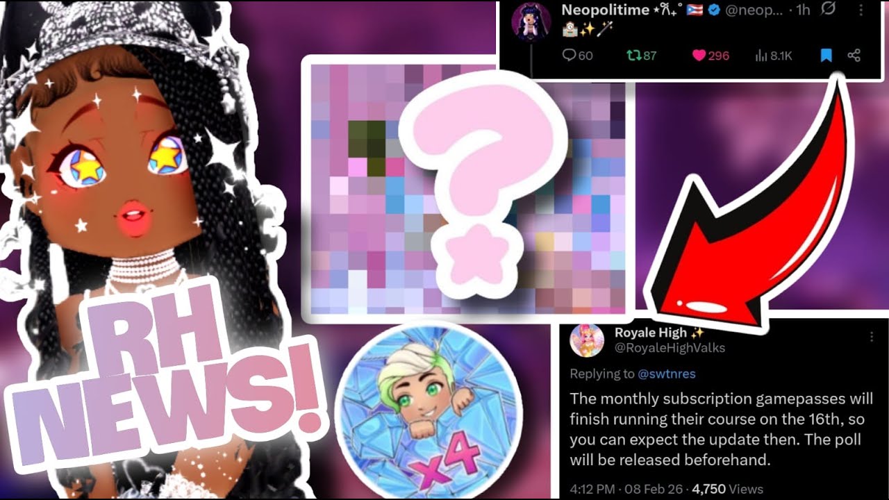 НОВАЯ ИНФОРМАЦИЯ О ROYALE HIGH!