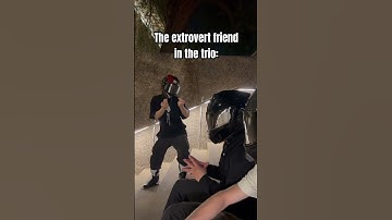 every trio has this ONE friend #biker #friend #trio #bikerboy #biketok