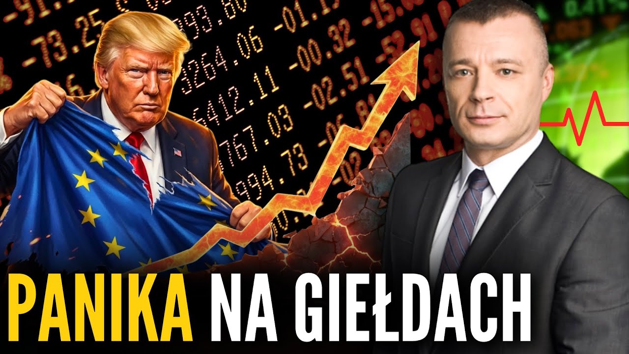 Trump UDERZA cłami w Europę! Co z polską giełdą i globalnymi rynkami?