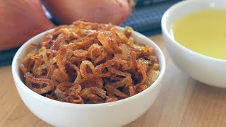 How To Make Crispy Fried Shallot (And Shallot Oil) In Small Batches