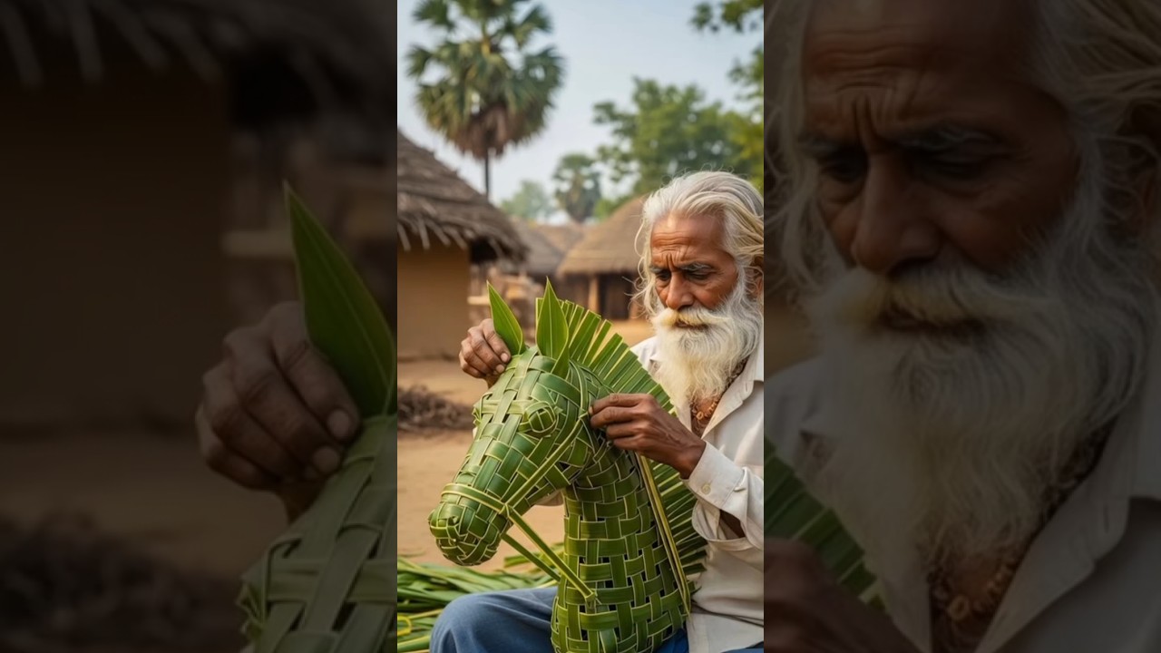 Hands Crafting Horse”
