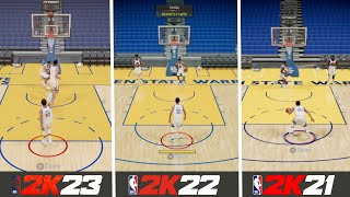 NBA 2K23 VS NBA 2K22 vs NBA 2K21 Comparison (Graphics, Gameplay and more) The Rise of Next GEN!