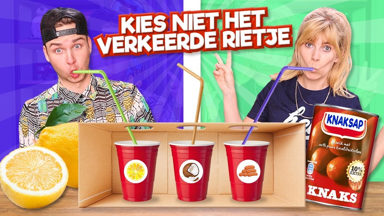 DRINK NIET uit het VERKEERDE RIETJE! 2.0