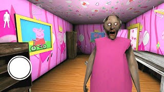 Granny Game Horror Escape Gameplay | I Entered Pink Granny’s House… BIG MISTAKE! 😱 | EP1