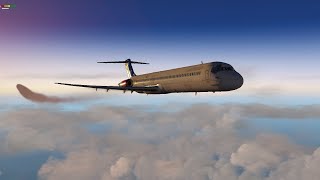 X-Plane MD-80 Hanoi VVNB to Hong Kong VHHH