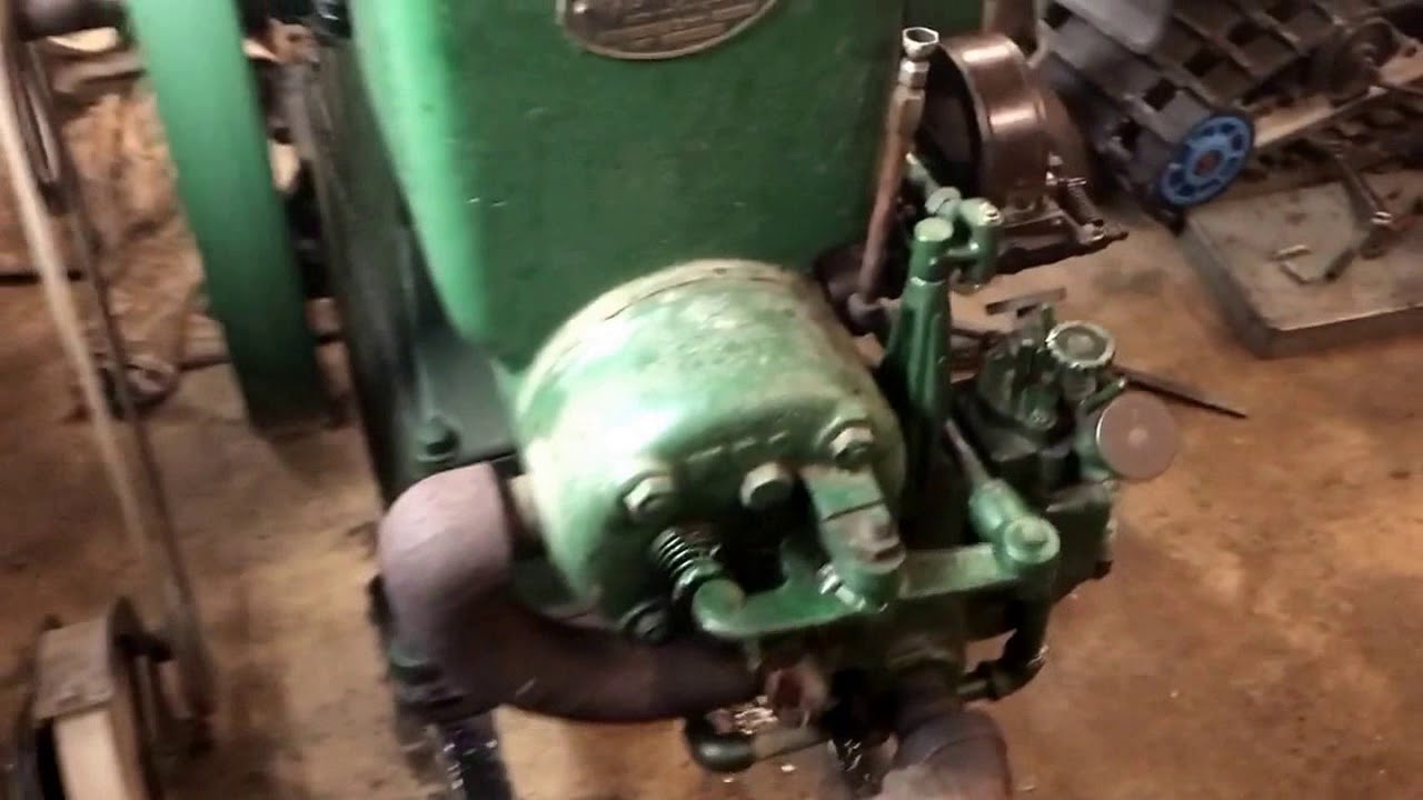 3 hp Stover throttle governed engine YouTube