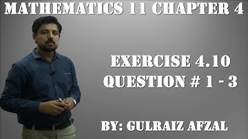 Math 11, Exercise 4.10, Questions 1, 2, and 3. Lec_4.10-01, Math 11 Chapter 4.