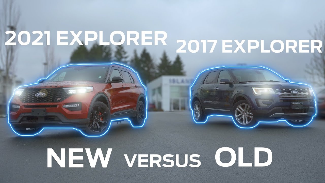 Ford Explorer Model Year Comparison 2021 ST vs 2017 Limited! YouTube