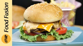 Classic Smash Burger Recipe By Food Fusion