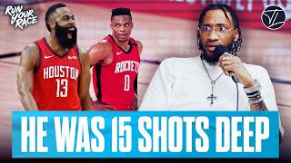 James Harden would be out till 2AM be up at 7AM to workout and then drop 60 the next day 🤯
