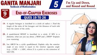 Class 9 Maths Chapter 5 End Of Chapter Exercise Solutions | Q 19 To 26 | Ganita Manjari |i'm Up Down