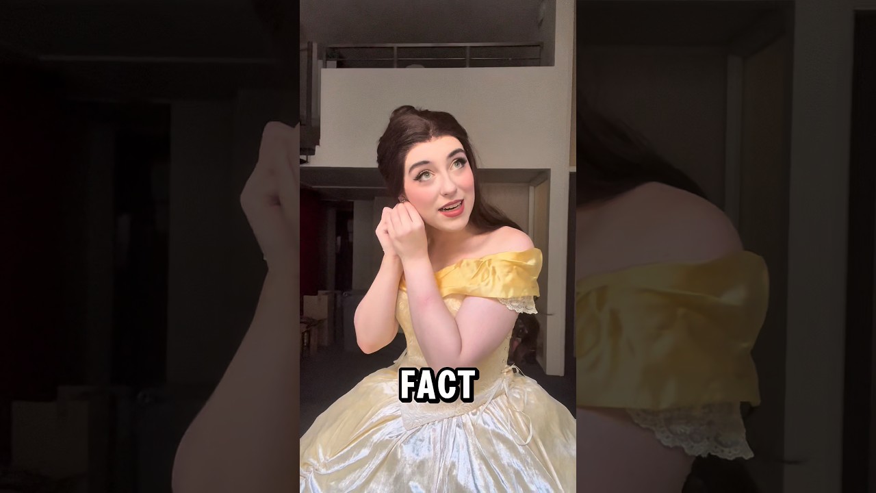 get ready with me as princess belle! #cosplay #disney #beautyandthebeast