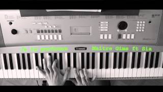 Video thumbnail of "Je te pardonne - Maitre Gims ft. Sia - Piano"