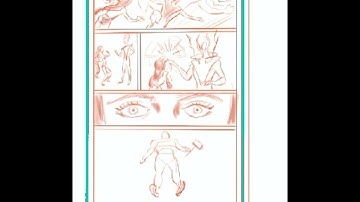 Drawing Comic Book Thumbnails in Procreate | Time Lapse Video | The Realm Ethereal