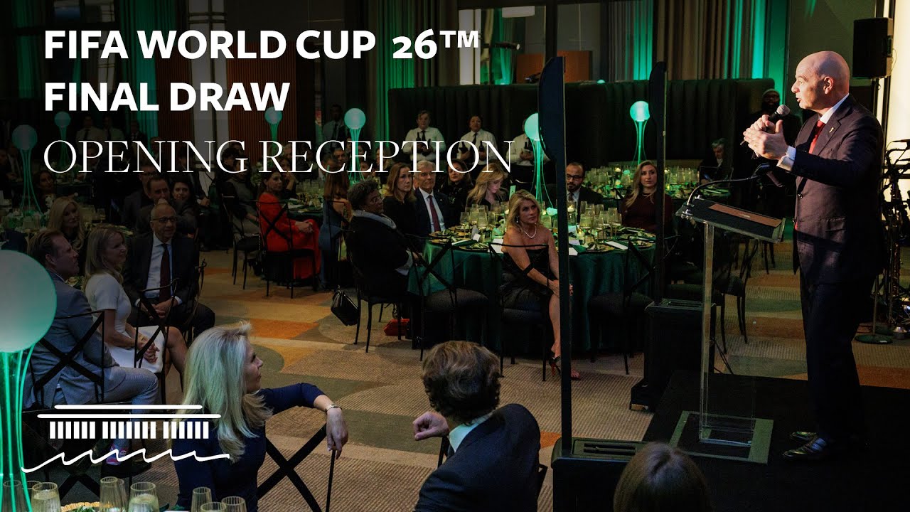 Торжественный ужин по случаю открытия чемпионата мира ФИФА в Центре Кеннеди
