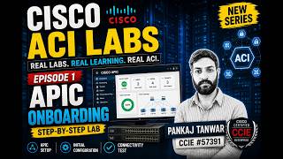 Cisco ACI APIC Onboarding Lab | Step-by-Step Configuration | Pankaj Tanwar | CCIE #57391 screenshot 4