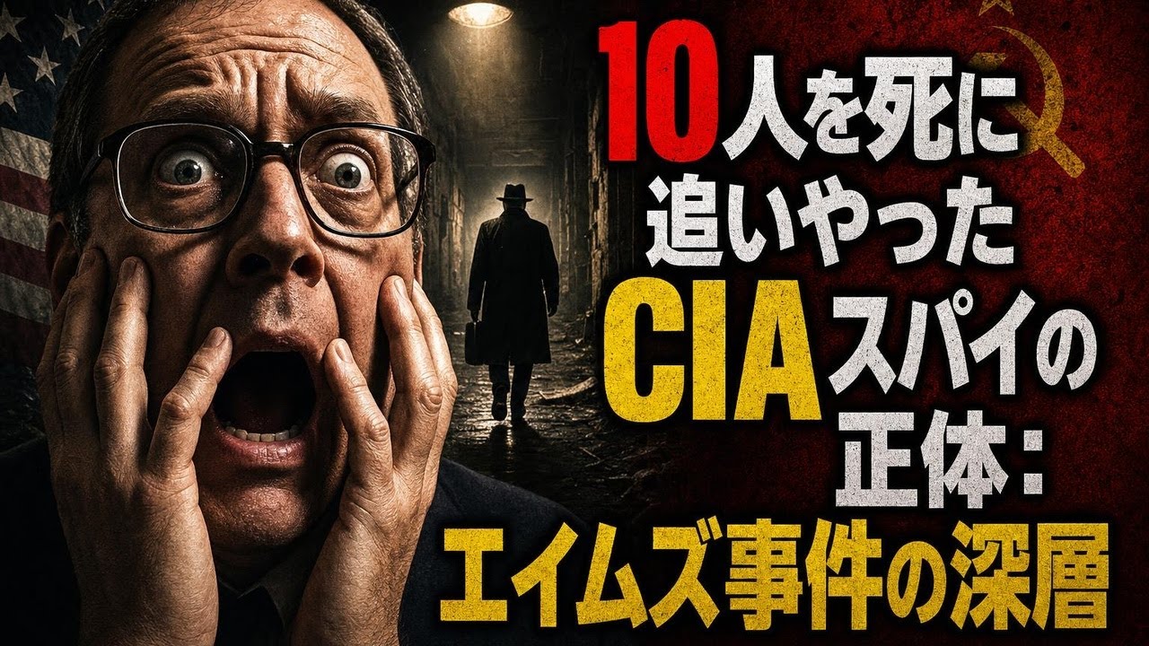 10人を死に追いやったCIAスパイの正体：エイムズ事件の深層