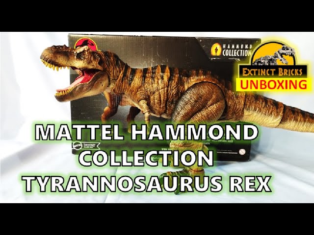 MATTEL HAMMOND COLLECTION T-REX ( TYRANNOSAURUS) UNBOXING